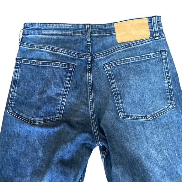 rag & bone Blue Distressed Skinny Jeans - Picture 8 of 15